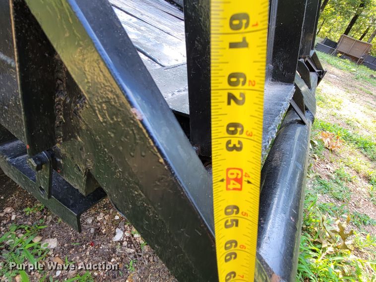 image for item HY9034 Shop built  equipment trailer