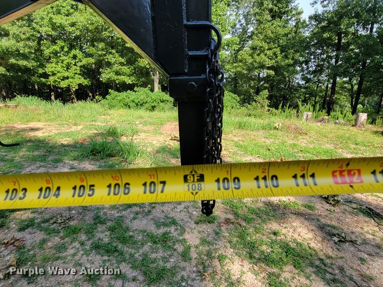 image for item HY9034 Shop built  equipment trailer