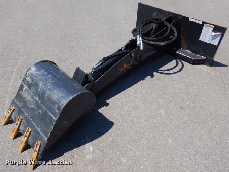 image for item IB9551 Land Honor  skid steer backhoe attachment