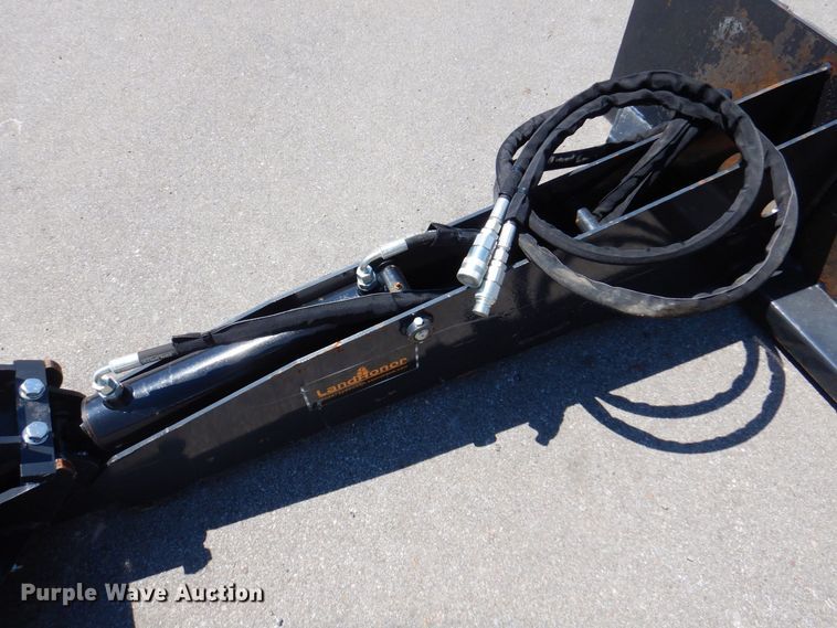 image for item IB9551 Land Honor  skid steer backhoe attachment