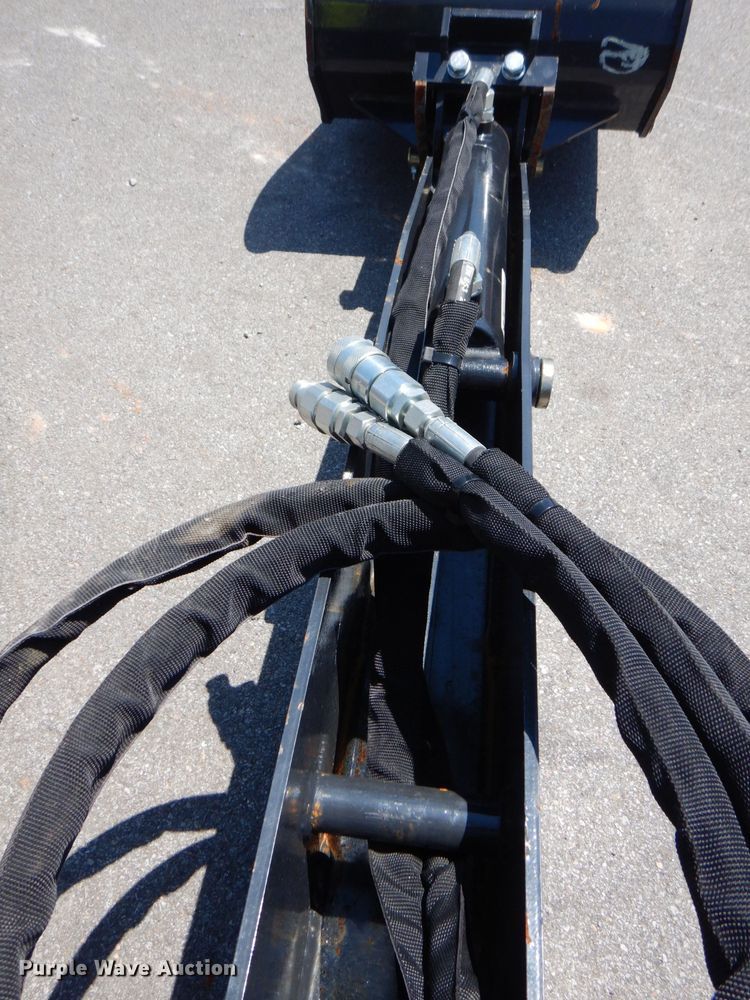 image for item IB9551 Land Honor  skid steer backhoe attachment