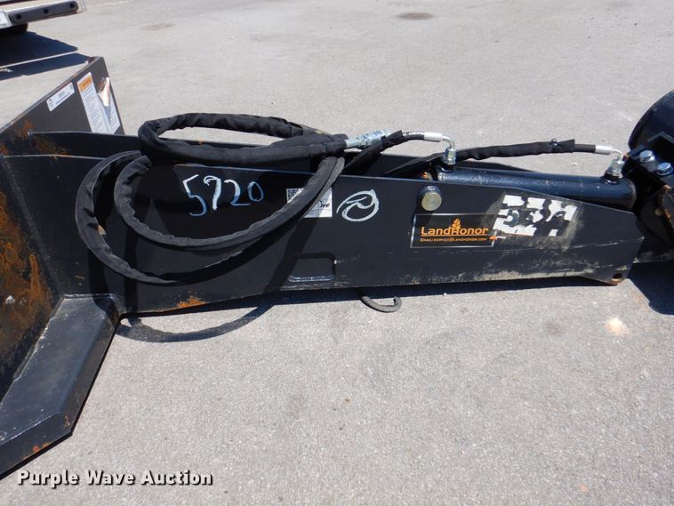 image for item IB9551 Land Honor  skid steer backhoe attachment