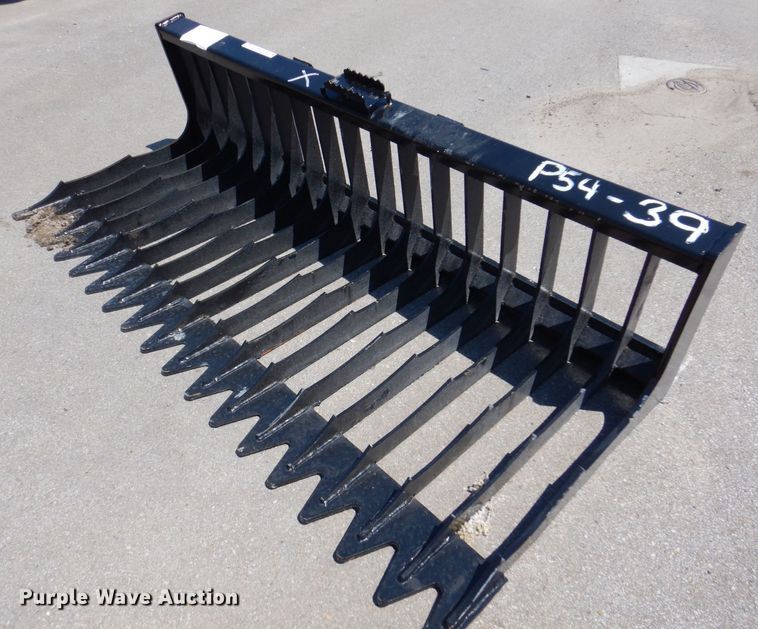 image for item IB9554 76" W skid steer rock bucket