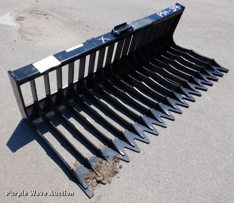 image for item IB9554 76" W skid steer rock bucket