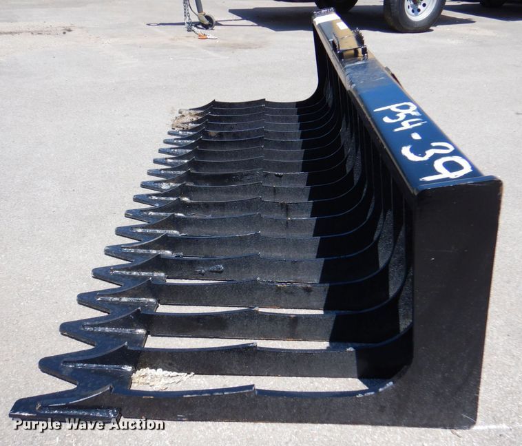 image for item IB9554 76" W skid steer rock bucket