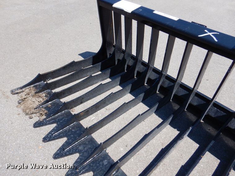 image for item IB9554 76" W skid steer rock bucket