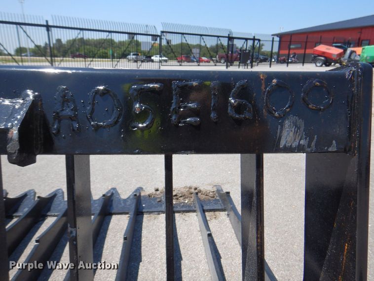 image for item IB9554 76" W skid steer rock bucket