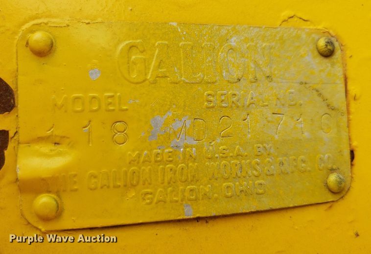 image for item IP9297 Galion 118  motor grader