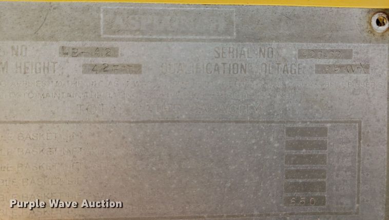 image for item IP9313 1983 International 1854  bucket truck