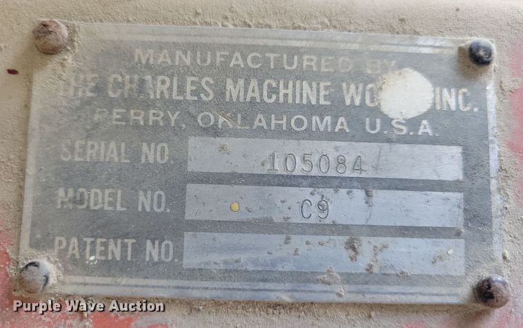 image for item JO9255 Ditch Witch C9  trencher