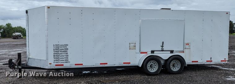 image for item KB9419 2012 C&W trailers  pressure washer trailer