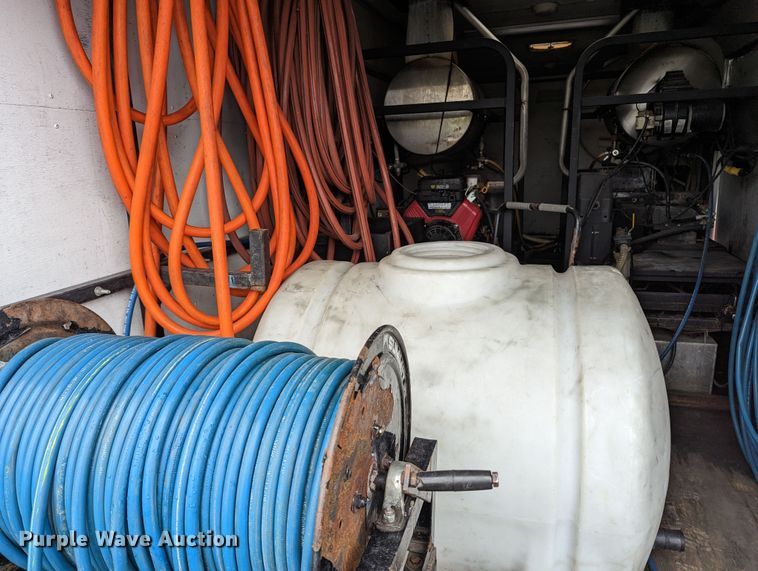 image for item KB9419 2012 C&W trailers  pressure washer trailer