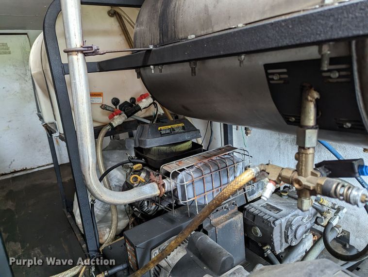 image for item KB9419 2012 C&W trailers  pressure washer trailer