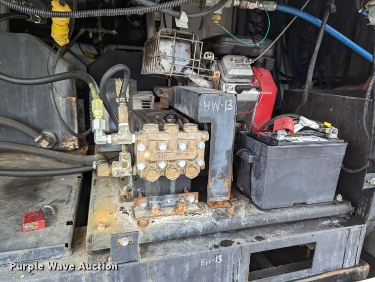 image for item KB9419 2012 C&W trailers  pressure washer trailer