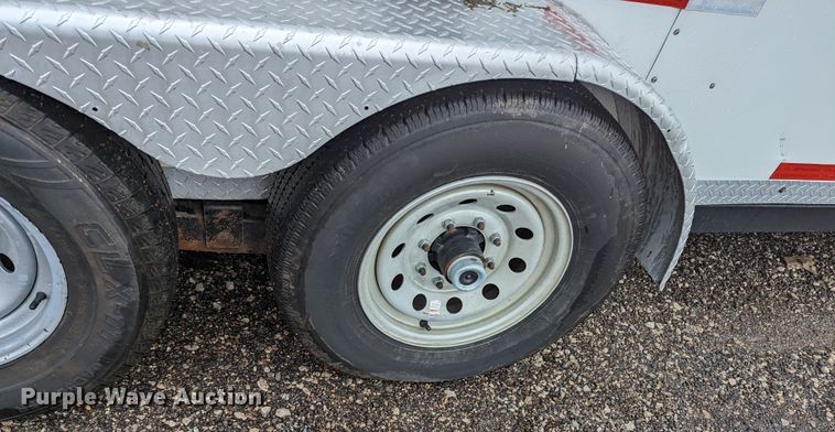 image for item KB9419 2012 C&W trailers  pressure washer trailer