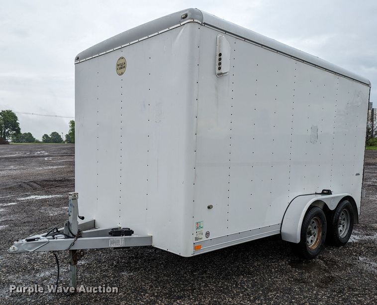 image for item KB9421 2012 Wells Cargo  enclosed cargo trailer