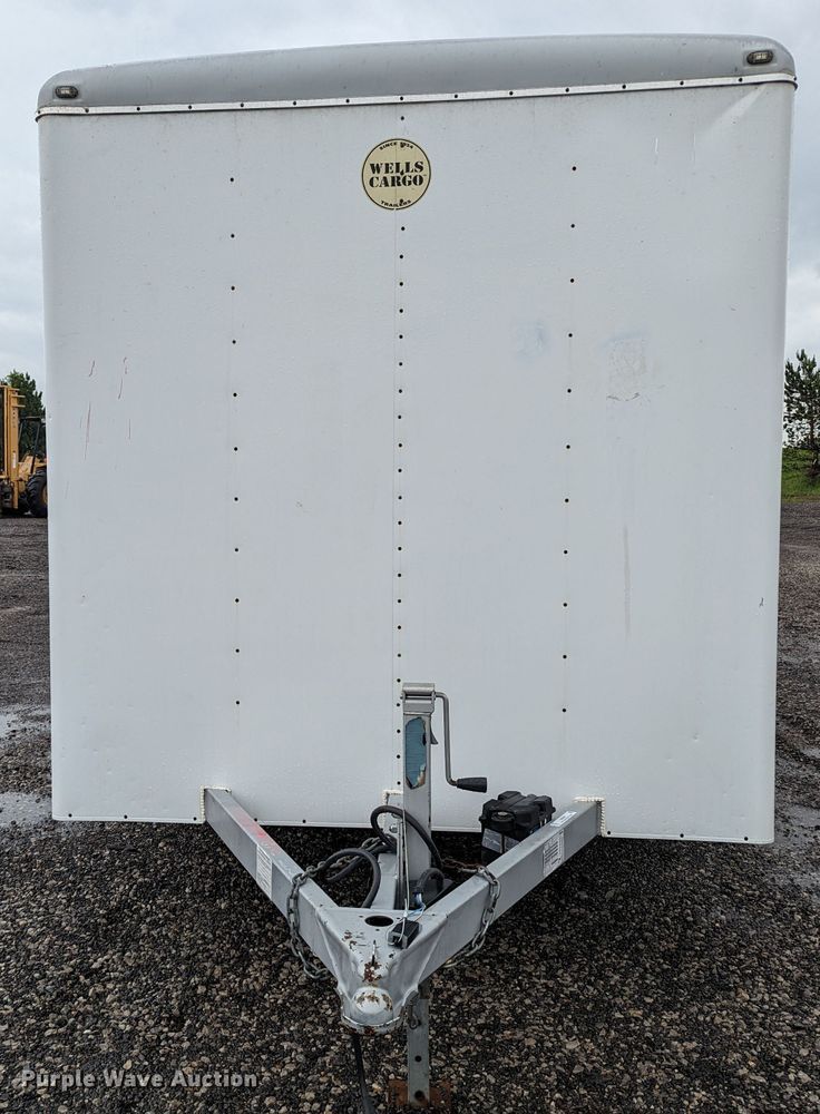 image for item KB9421 2012 Wells Cargo  enclosed cargo trailer
