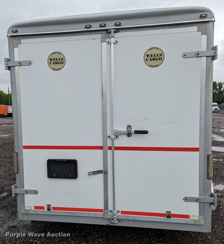 image for item KB9421 2012 Wells Cargo  enclosed cargo trailer