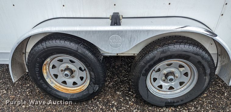 image for item KB9421 2012 Wells Cargo  enclosed cargo trailer