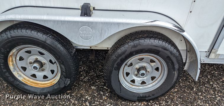 image for item KB9421 2012 Wells Cargo  enclosed cargo trailer