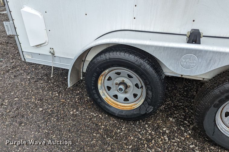 image for item KB9421 2012 Wells Cargo  enclosed cargo trailer