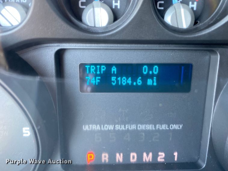 image for item KB9479 2015 Ford F450 Super Duty  street sweeper truck