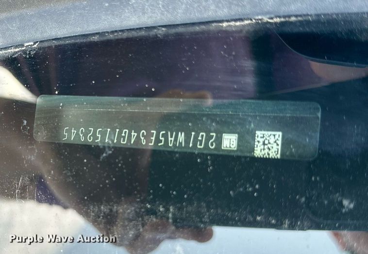 image for item KL9129 2016 Chevrolet Impala