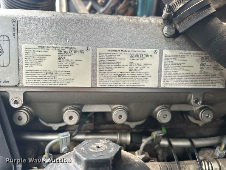 image for item KW9209 2005 Sterling LT  crane truck