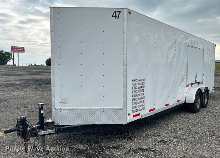 image for item KW9236 2012 C&W trailers  pressure washer trailer