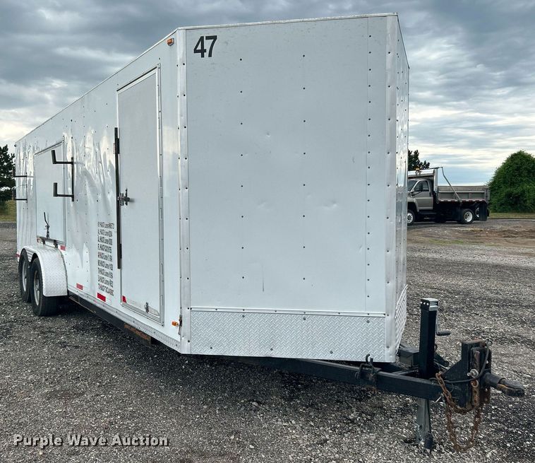 image for item KW9236 2012 C&W trailers  pressure washer trailer