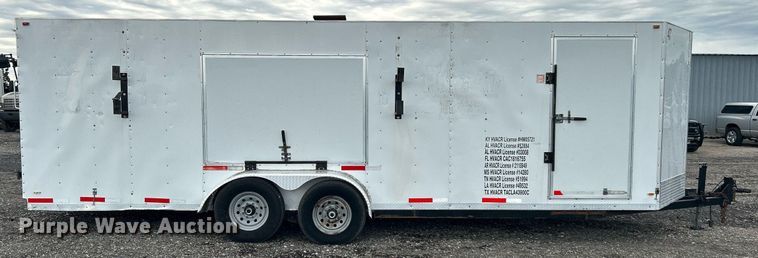 image for item KW9236 2012 C&W trailers  pressure washer trailer