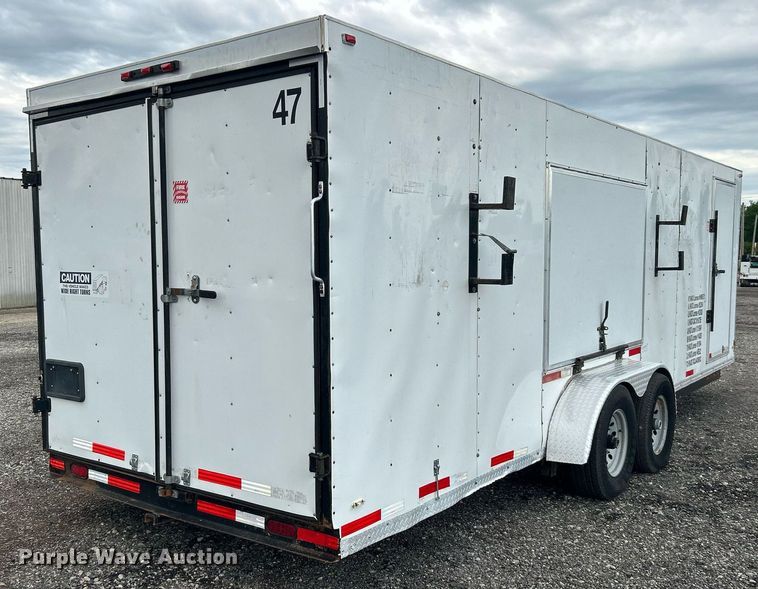 image for item KW9236 2012 C&W trailers  pressure washer trailer