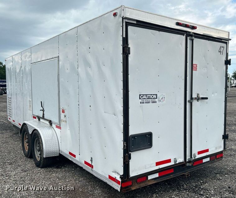 image for item KW9236 2012 C&W trailers  pressure washer trailer