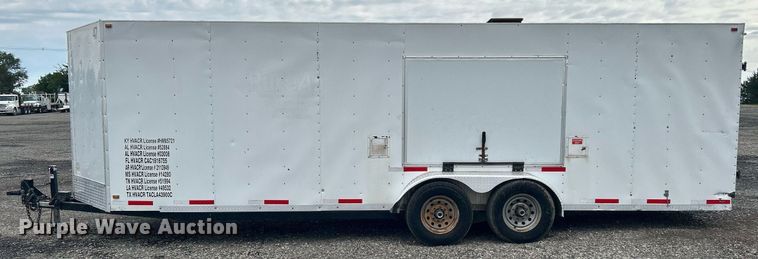 image for item KW9236 2012 C&W trailers  pressure washer trailer