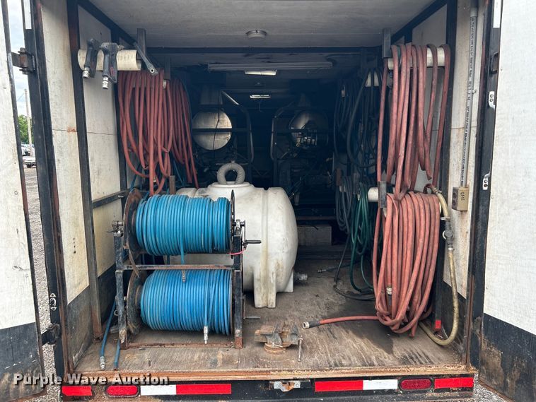 image for item KW9236 2012 C&W trailers  pressure washer trailer