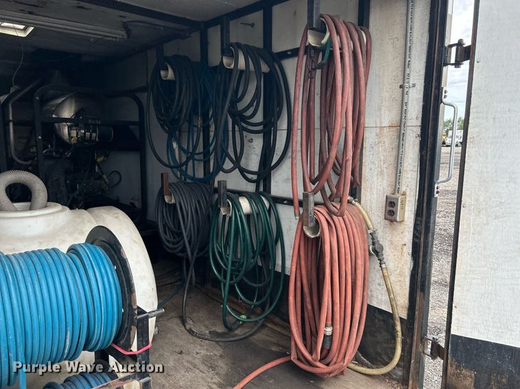 image for item KW9236 2012 C&W trailers  pressure washer trailer