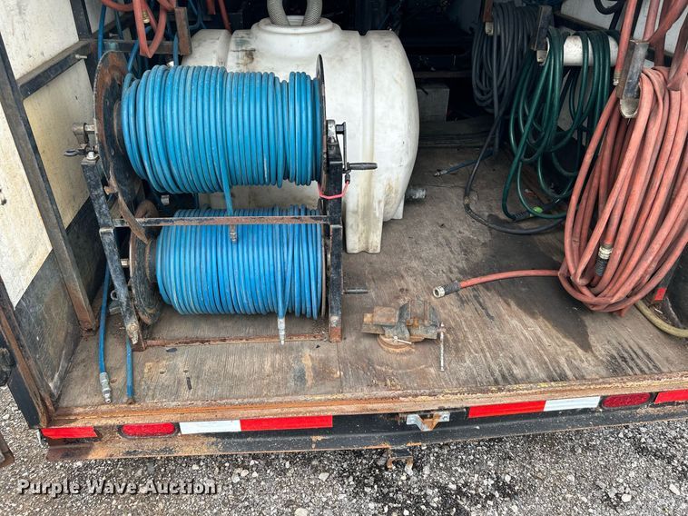 image for item KW9236 2012 C&W trailers  pressure washer trailer