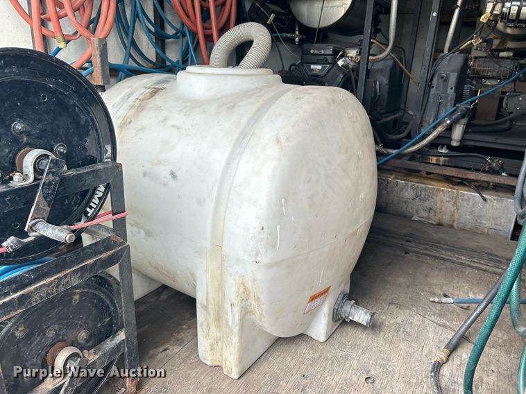 image for item KW9236 2012 C&W trailers  pressure washer trailer