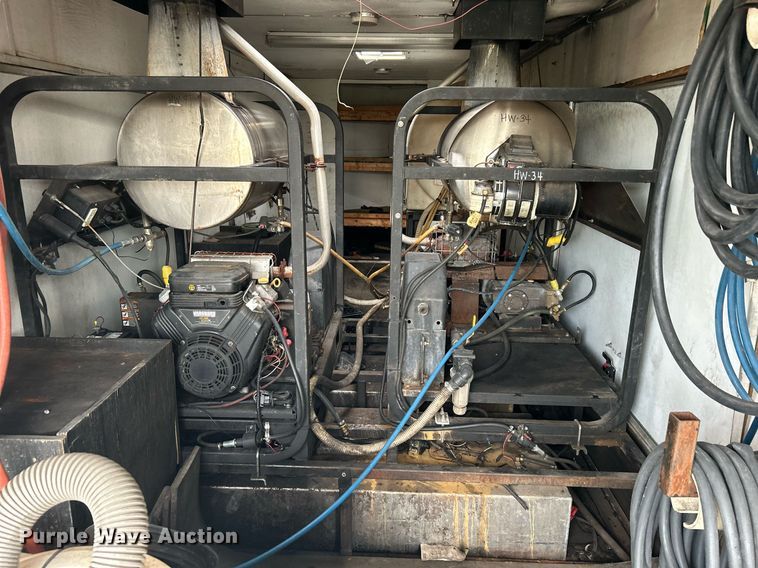 image for item KW9236 2012 C&W trailers  pressure washer trailer