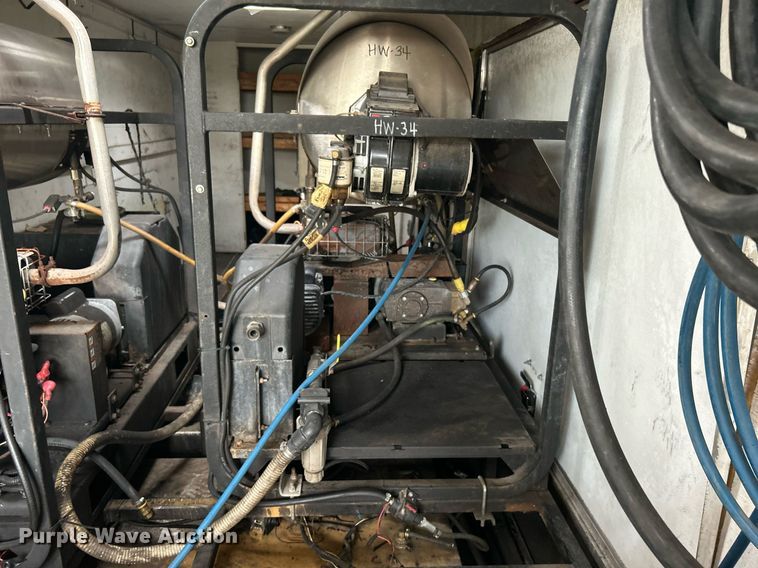 image for item KW9236 2012 C&W trailers  pressure washer trailer