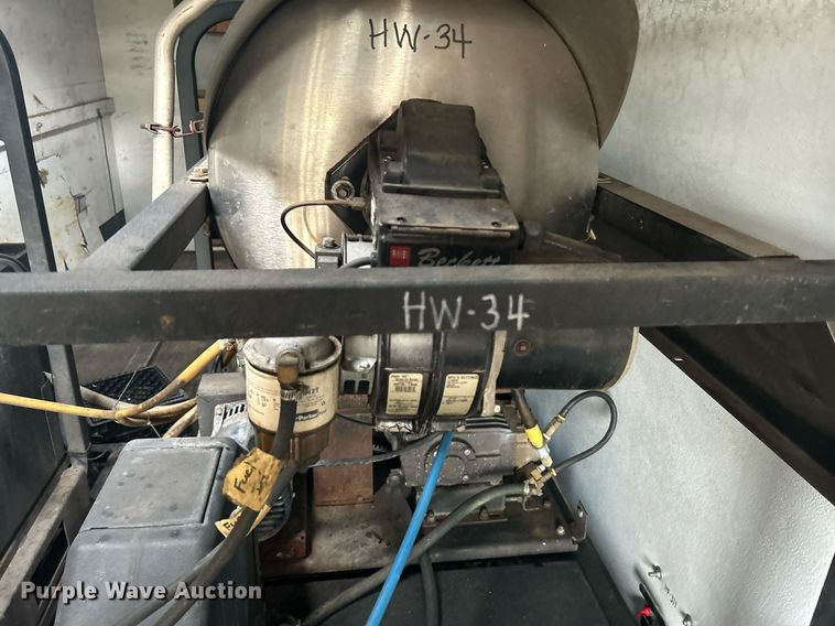 image for item KW9236 2012 C&W trailers  pressure washer trailer