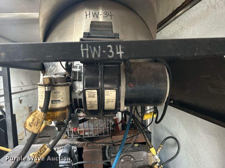 image for item KW9236 2012 C&W trailers  pressure washer trailer