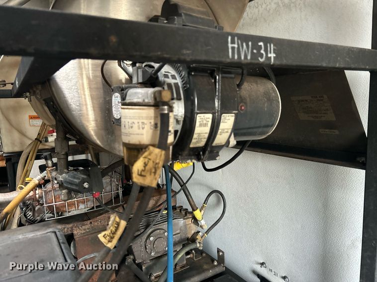 image for item KW9236 2012 C&W trailers  pressure washer trailer