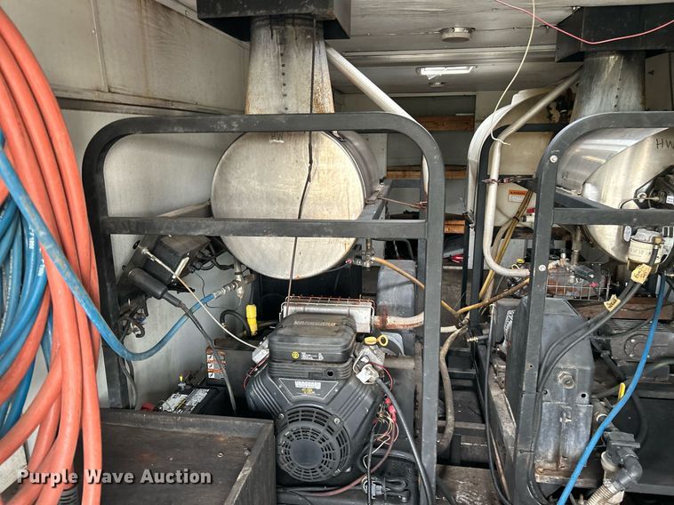 image for item KW9236 2012 C&W trailers  pressure washer trailer