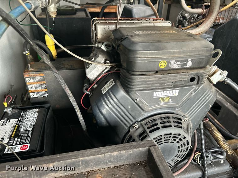 image for item KW9236 2012 C&W trailers  pressure washer trailer