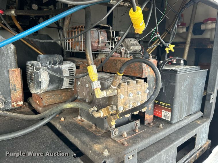 image for item KW9236 2012 C&W trailers  pressure washer trailer