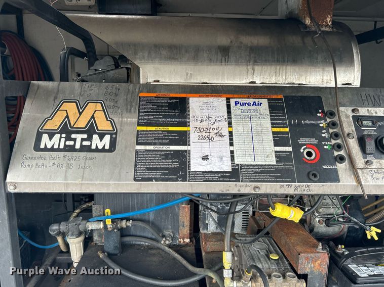 image for item KW9236 2012 C&W trailers  pressure washer trailer