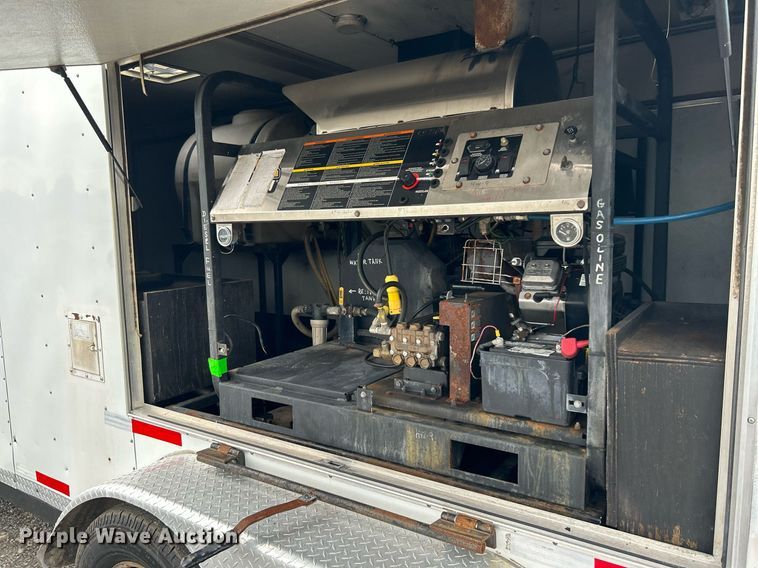 image for item KW9236 2012 C&W trailers  pressure washer trailer