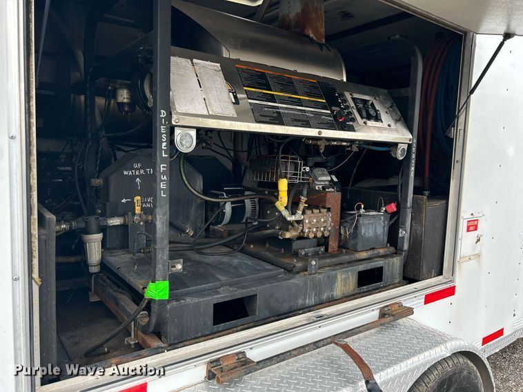 image for item KW9236 2012 C&W trailers  pressure washer trailer