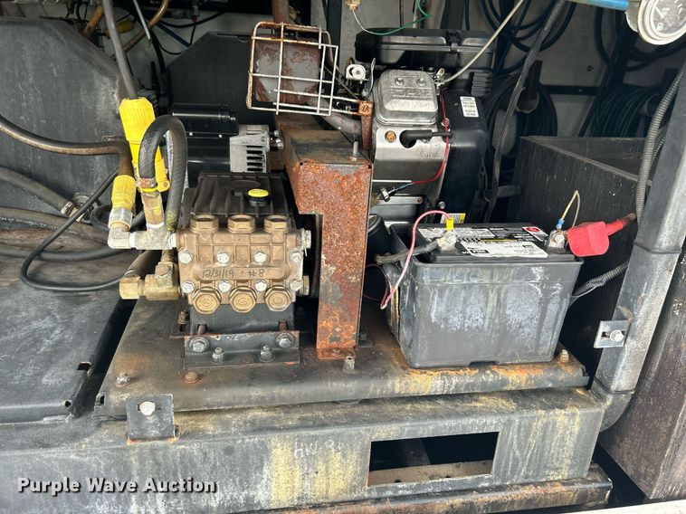 image for item KW9236 2012 C&W trailers  pressure washer trailer